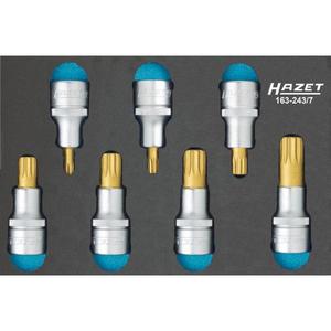 HAZET - 163-243/7 Socket 1/2 ''Set (7 Uds.) -EAN 4000896178032 OTROS CONJUNTOS DE HERRAMIENTAS - Product Image 1