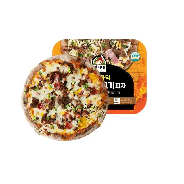 Handmade Fire Brick Oven BBQ Bulgogi Pizza Bulpane Frozen Pizza Made in Korea Bulk Order Available and Fast Delivery Products
