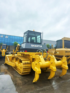 รถดันดินตีนตะขาบ Shantui SD22 มือสอง ได้รับการรับรองมาตรฐาน CE พร้อมหัวริปเปอร์ น้ำหนัก 22 ตัน สำหรับงานก่อสร้างเคลื่อนย้ายดิน - Product Image 2