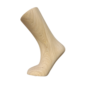 Mannequin de pied en bois massif de chêne de haute qualité DELIANG avec pose debout/à genoux et accessoires pour pieds pour l'affichage de chaussettes en gros - Product Image 4