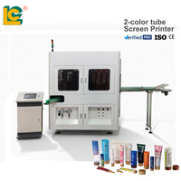 Máquina de Serigrafía Automática de Alta Velocidad de 2 Colores para Tubos de Cosméticos con Línea de Producción Integrada de Alimentación y Secado