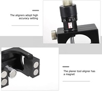2 Buah Adjustable Joiner Planer Pisau Setter Jig Magnetic Planer Pisau Pengaturan Jig Woodworking Alat