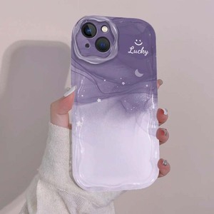 Gradiente colore viola stampa bordo onda in <span class=keywords><strong>Silicone</strong></span> TPU <span class=keywords><strong>Cover</strong></span> per <span class=keywords><strong>Iphone</strong></span> 8 X Xr Xs <span class=keywords><strong>11</strong></span> 12 13 14 16 17 Pro Max - Product Image 6
