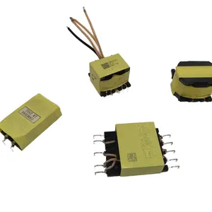Transformateur de puissance haute fréquence d'usine EE10 EE13 EE9.8 composant ROHS pour Charrs mobiles Type de produit ancien toroïdal horizontal