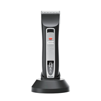 Tondeuse professionnelle sans fil rechargeable Shernbao 7000 tr/min à 5 vitesses, refroidissement par air, écran LCD, faible bruit, vitesse constante, pour toilettage des chiens et des chats