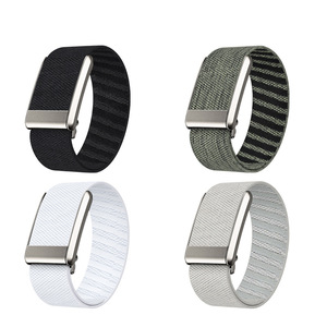 Whoop 5.0 thể thao ban nhạc đồng hồ thoáng khí Nylon vòng thép không gỉ khóa mg ECG tập thể dục theo dõi dây đeo cổ tay cho cổ tay thoải mái - Product Image 3