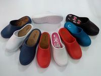 Chaussures médicales autoclavables pour salle blanche, chaussures de travail, sabots d'infirmière, sandales EVA pour femmes, chaussures médicales