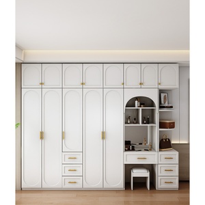French-style Bedroom Furniture: Corner <b>Wardrobe</b> for Walk-in Closets with Ample Storage - Product Image 3