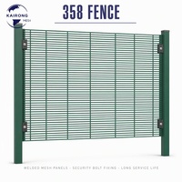 Clôture de sécurité 358 en acier galvanisé thermolaqué, durable, haute résistance, anti-escalade, avec panneaux en treillis soudé pour stations d'hydrogène et de permutation de batteries