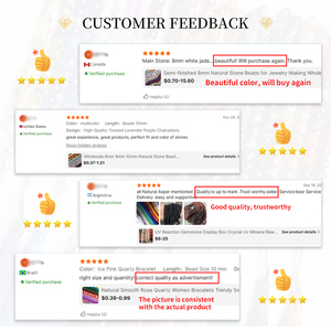 卸売 高品質 4/6/8/10/12mm 天然丸玉ビーズ ジュエリー ブレスレット ネックレス製作用 - Product Image 6