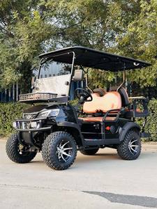 Voiturette de golf électrique tout-terrain surélevée à 4 places, stable et confortable, fabriquée en usine - Product Image 5