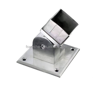 Flange de main courante réglable ronde en acier inoxydable pour <span class=keywords><strong>tube</strong></span> - Product Image 2