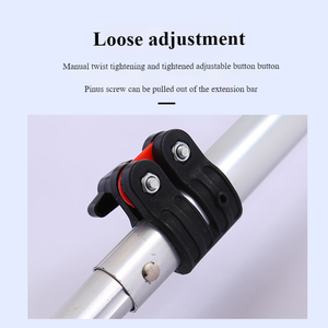 5 '軽量アウトジャーYardarmカーボンスティックアップ伸縮金属三脚ドレープエクステンションクリーニングポール工業用グレード - Product Image 6