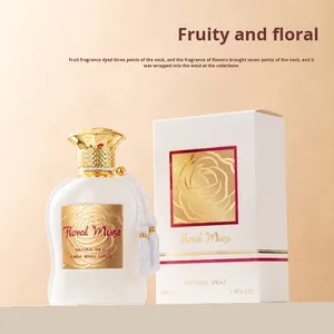 Perfume de Mujer de 100 ml, Fragancia Árabe, Colonia al por Mayor, Spray de Larga Duración para Mujer, Fragancia Floral Amaderada de los Emiratos Árabes Unidos - Product Image 3
