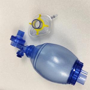 ถุงช่วยหายใจแบบพกพา PVC สำหรับการฝึกซ้อม CPR รุ่นใช้งานทางการแพทย์แบบง่าย - Product Image 5