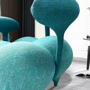 Poltrona in Legno Nordica Minimalista Moderna, Elegante e Unica, Sedia a Palloncino dal <span class=keywords><strong>Design</strong></span> Creativo Speciale, Arredamento per Casa e <span class=keywords><strong>Soggiorno</strong></span> - Product Image 2