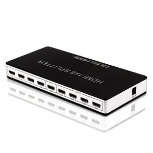 Yunzuo OEM 4K 30Hz HDMI Splitter 1 trong 8 ra 8 cổng HDMI Splitter Hỗ trợ 4K 1080p cho PS4 PC DVD để TV màn hình