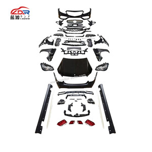 LANDOR Nouveau Kit Carrosserie E63 AMG pour Conversion C-Car Facelift <span class=keywords><strong>Pare</strong></span>-chocs Avant W212 2011-2015, Calandre, Phares, Feux Arrière, Échappement - Product Image 6