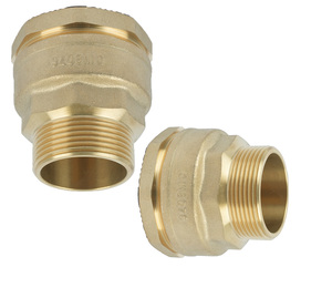Raccords de compression en laiton personnalisés YOD 3/4" 1/2" pouce, connecteur fileté mâle-femelle, réducteur haute pression pour <span class=keywords><strong>plomberie</strong></span> - Product Image 4