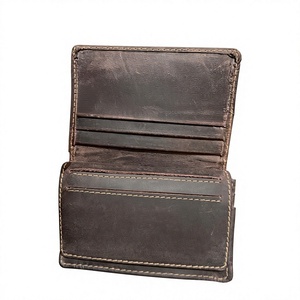 Cartera Larga de Cuero Genuino para Hombre, Cierre de Cremallera, Estilo Vintage Minimalista, Bolso de Mano Diario, Antirrobo, Resistente al Agua, Logotipo Grabado - Product Image 5