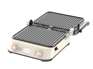 Không-sticker <span class=keywords><strong>2</strong></span> lát điện nướng không khói thép không gỉ Bìa Điện bánh sandwich vỉ nướng nướng liên hệ với nướng điện - Product Image 3