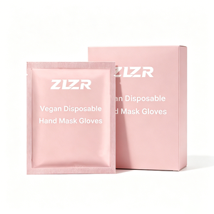 Gants masques jetables véganes hydratants, blanchissants, anti-rides et raffermissants infusés aux perles, pour la vente en gros OEM - Product Image 4