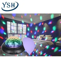 פופולרי מיני USB UFO קסם דיסקו כדור מסיבת יום הולדת קישוטי RGB אפקט Dj הוביל קרן נע אור שלב לייזר דיסקו תאורה