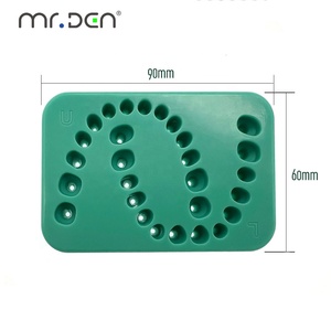 Mr.Den - Moldeador de Gingivales para Implantes Dentales, Placa de Silicona para Fabricar Rápidamente Gingivales Personalizados para Base de Titanio Temporal - Product Image 5