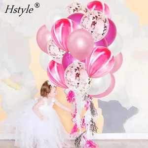 Pink Latex Balloon Gender Reveal Party Kits Boy Or Girl Confetti Balloon For Baby Shower Party Supply SET724