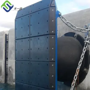 marine use SCN super cone rubber dock fender uhmw-pe Pad SCK supper cell type marine jetty rubber fender