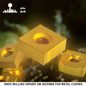 Insertos de fresado Snhx SM para corte de metales - Product Image 3