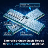 Mémoire DDR5 64 Go 5600 MT/s PC5 44800 ECC RDIMM 2Rx4 pour serveur IA PowerEdge ProLiant Enterprise