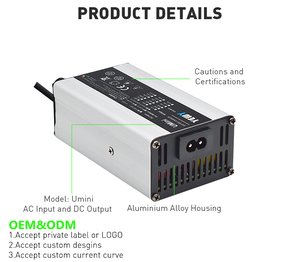 Chargeur de <span class=keywords><strong>batterie</strong></span> 12V personnalisé 4A 5A double port pince crocodile pour bateau <span class=keywords><strong>voiture</strong></span> plomb-acide accepte les échantillons marins et de véhicules - Product Image 5
