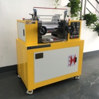 ZS-401CE-120 Broyeur à deux rouleaux en caoutchouc de type ouvert automatique de 4 pouces refroidi par eau, 5,5 kW, modèle économique en énergie, sûr et pratique