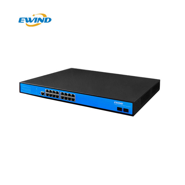 Factory OEM/ODM 10G Layer2 Managed Ethernet Switch 16*10/100/1000M RJ45+2*1000M SFP Port for IP Camera Poe Switch Buy Best.