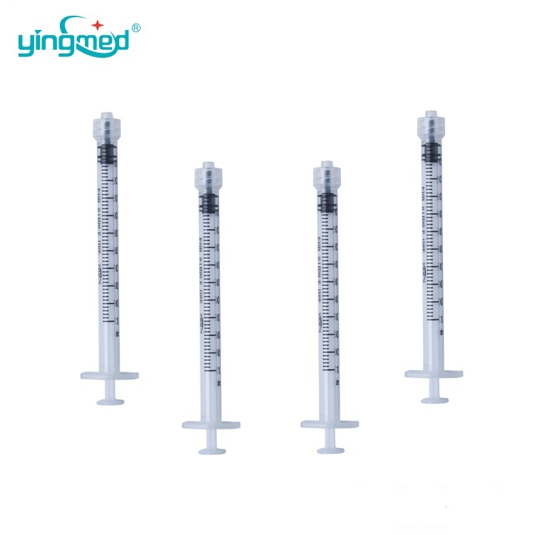 1ml 1cc medical disposable injection syringe