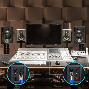 Cáp Speakon đực 25 ft, chất lượng âm thanh chuyên nghiệp, dây âm thanh 12 AWG, dây loa <span class=keywords><strong>DJ</strong></span> với khóa xoắn - Product Image 5