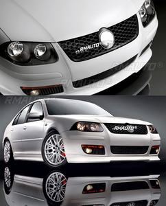 Parrilla Delantera para VW BORA, Parrilla de Panal de Abeja para Volkswagen VW BORA GLI 2006-2008, Accesorios para Automóviles - Product Image 1