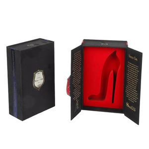 Magnetic customized luxury jewelry <b>gifts</b> <b>small</b> round paper windowperfume transportation folding products cardboard box packaging - Product Image 5