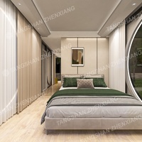 Villa Casa préfabriquée Maison conteneur de luxe Cabine de luxe Petite maison Maisons modernes préfabriquées Capsule spatiale Hôtel