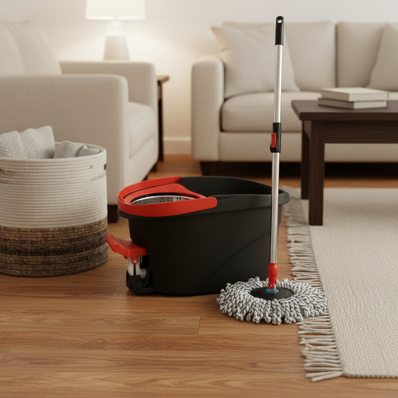 Ergonomic Floor Cleaning Bucket Set Telescopic