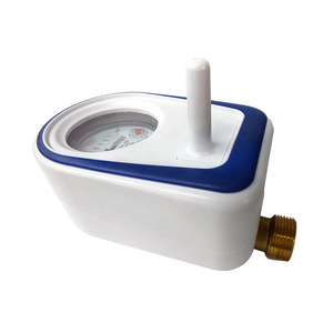 YueMeiTe Prepaid Water Meter Battery Powered Valve Controlled Threaded For Rental Properties - Product Image 1