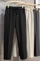 Pantalon décontracté respirant sur mesure pour hommes grandes tailles avec fermeture éclair – Fabricant en gros de pantalons de costume pour hommes