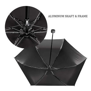 YUBO Manual mano abierta 19 pulgadas 6 costillas <span class=keywords><strong>Domingo</strong></span> mini cápsula en forma de 5 paraguas plegable - Product Image 4