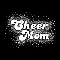 Designs personnalisés en strass pour maman de la équipe de cheerleading, pour les activités de l'équipe de cheerleading