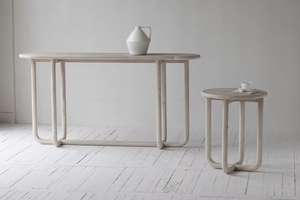 Muebles arquitectónicos minimalistas franceses hechos <span class=keywords><strong>de</strong></span> <span class=keywords><strong>madera</strong></span> natural Muebles antiguos <span class=keywords><strong>Consolas</strong></span> <span class=keywords><strong>de</strong></span> <span class=keywords><strong>madera</strong></span> - Product Image 6