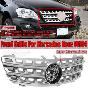 High Quality W164 Car Front Bumper <b>Mesh</b> <b>Grill</b> Grille <b>for</b> Mercedes <b>for</b> Benz ML Class W164 ML320 ML350 ML550 2005-2008 - Product Image 1