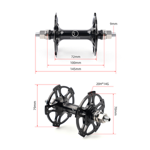 بولسو WS009 مخصصة <span class=keywords><strong>700C</strong></span> سبائك الألومنيوم مسار دراجة سرعة واحدة عجلة دراجة فيكسي والعتاد حافة دراجة - Product Image 5