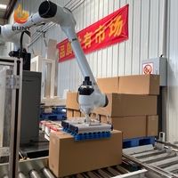 Palettiseur robotique industriel, machine automatique de superposition de boîtes pour l'emballage de lingettes en carton