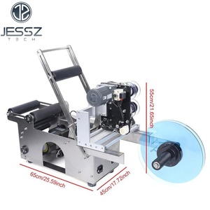 Etiquetadora de botellas semiautomática con codificador - Product Image 4